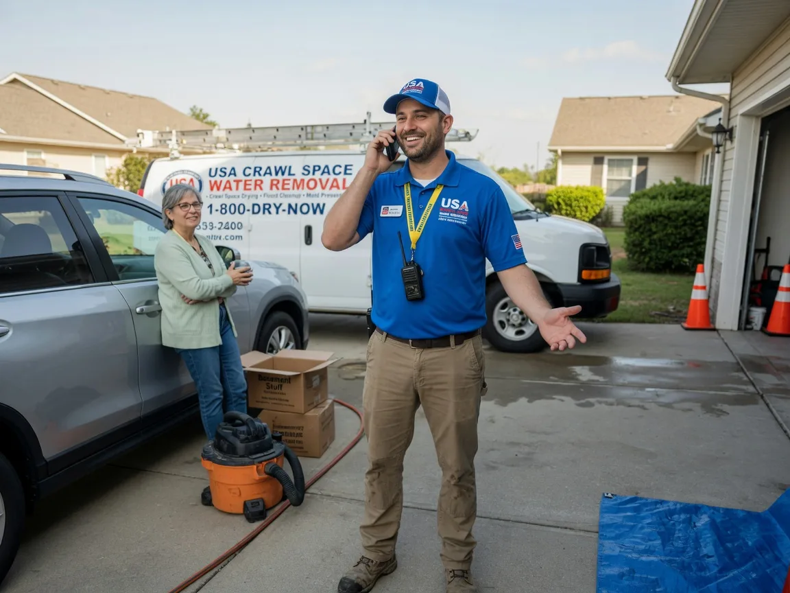 Crawl Space Water Removal Warren, TX FAQs